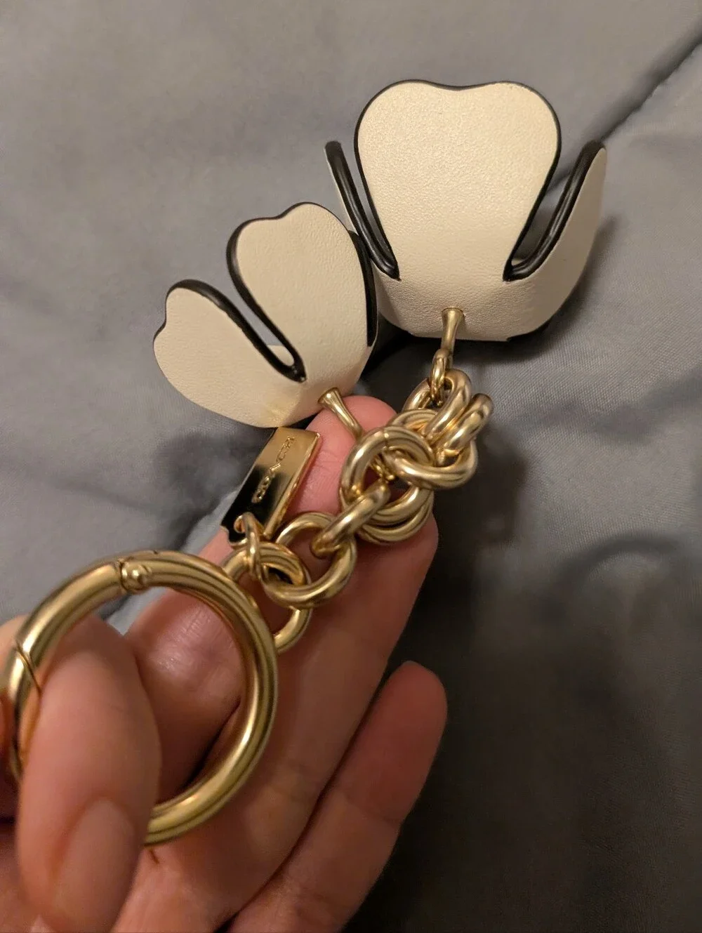 Coach Essential Tea Rose Bag Charm